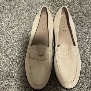 Vionic Sparkle Gold Flats